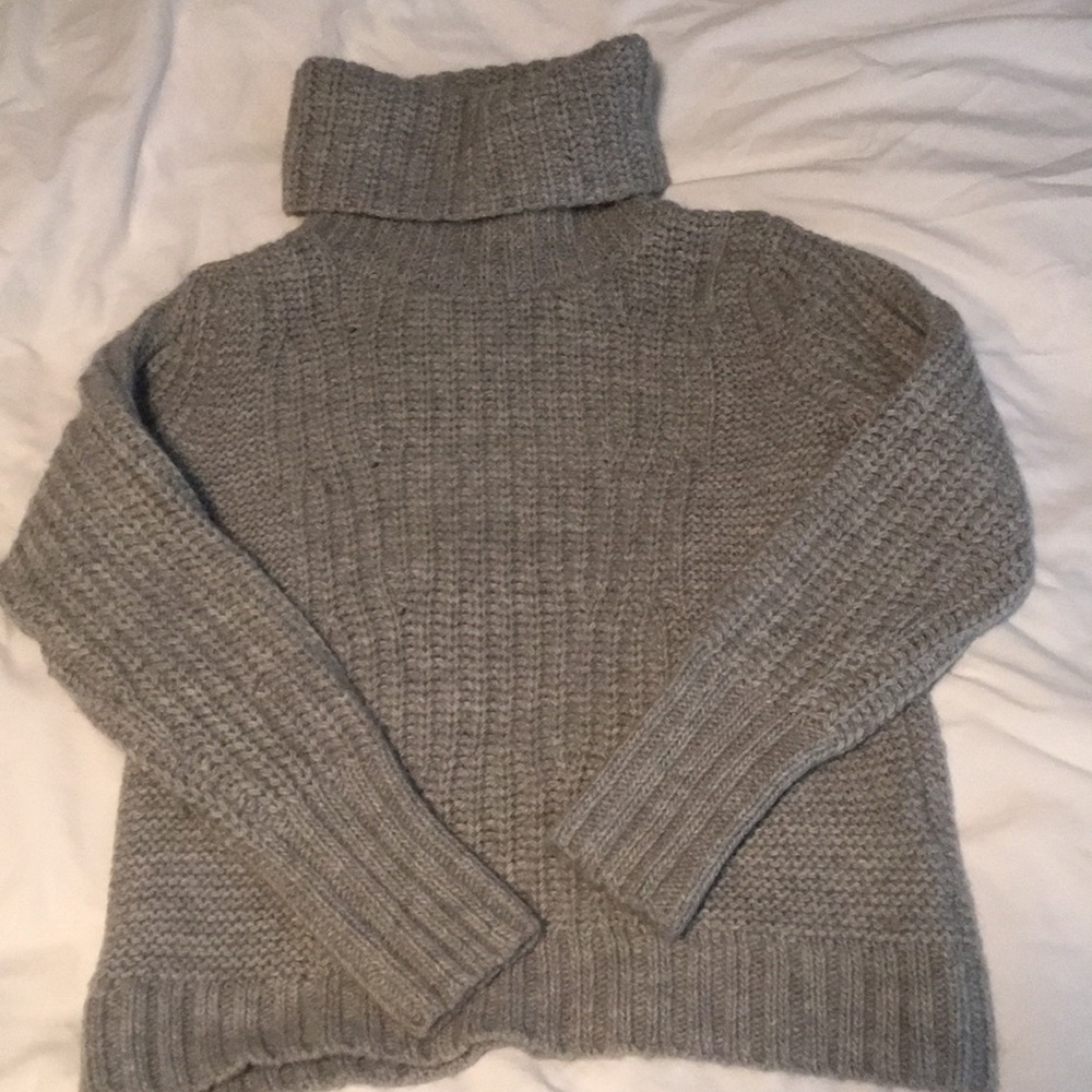 Banana Republic Cable-Knit Turtleneck Sweater